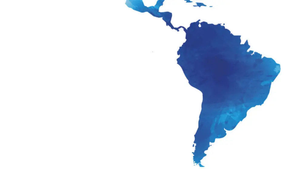 latin american map